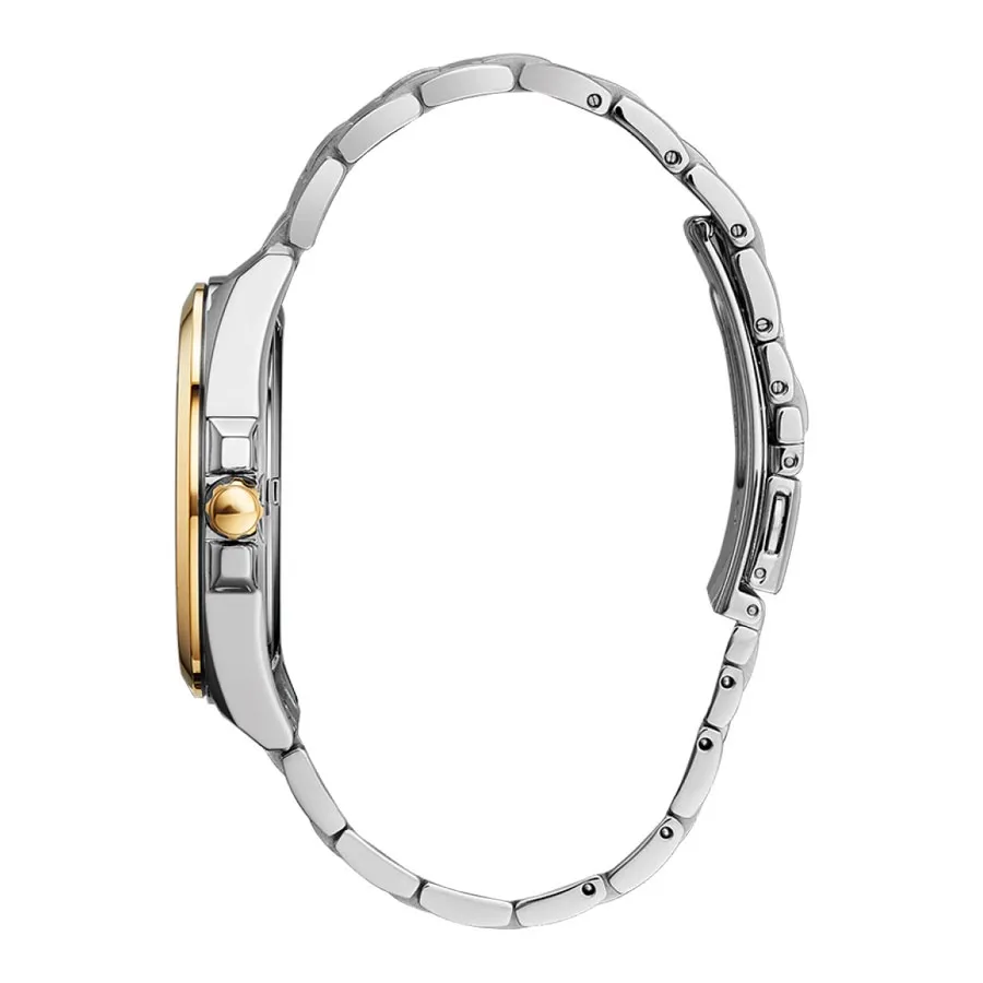 Ảnh Đồng Hồ Nam Citizen Eco-Drive Đính Kim Cương Dây Thép Không Gỉ BM7107-50E - Mặt Đen (Sapphire) 2