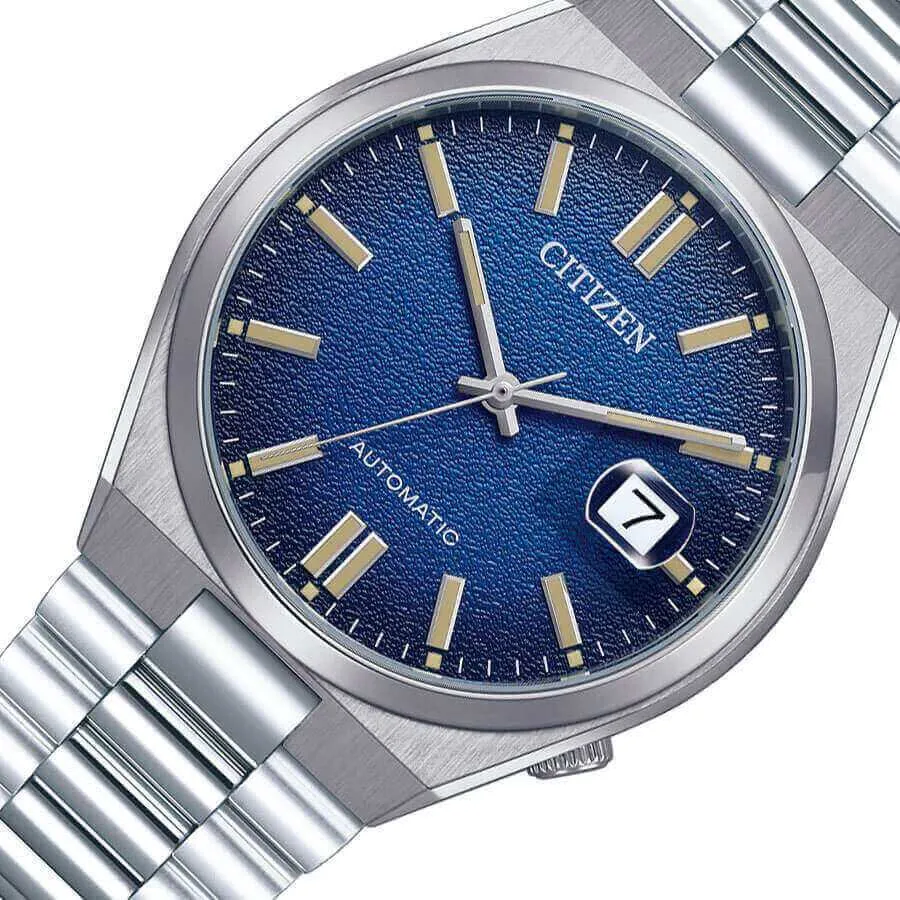 Ảnh Đồng Hồ Nam Citizen Tsuyosa Automatic Dây Thép Không Gỉ NJ0151-88L - Mặt Xanh (Sapphire) 2