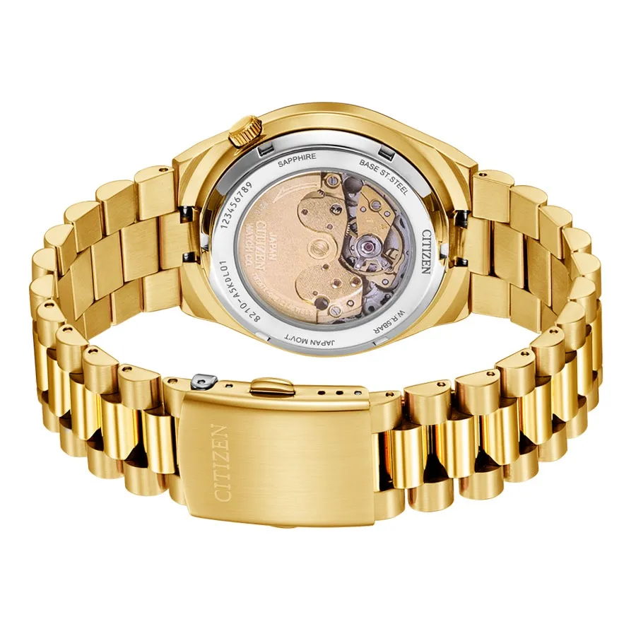 Ảnh Đồng Hồ Nam Citizen Tsuyosa Automatic Dây Thép Không Gỉ NJ0153-82X - Mặt Đỏ (Sapphire) 4