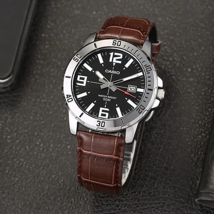 Ảnh Đồng hồ Nam dây da Casio MTP-VD01 chính hãng bảo hành 1 năm Pin trọn đời 4