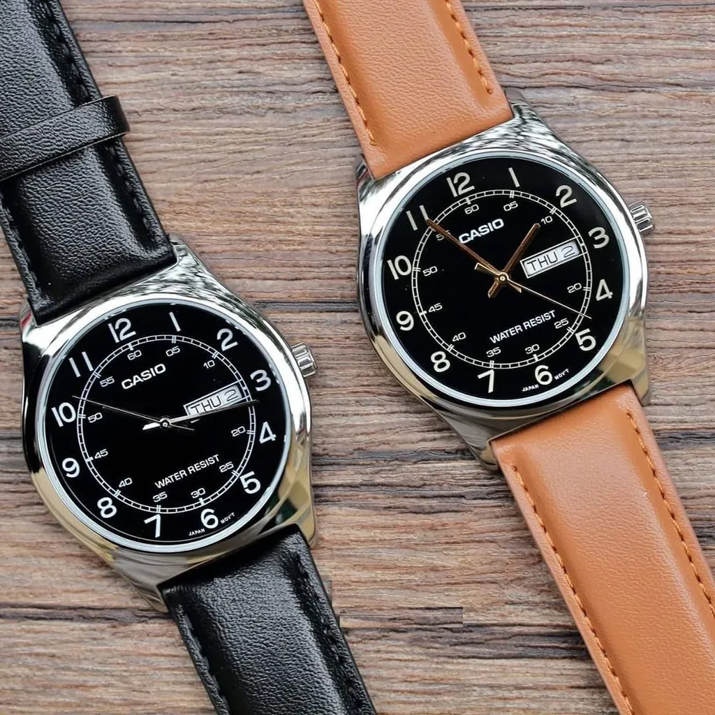 Ảnh Đồng hồ Nam dây da Casio MTP-V006 chính hãng bảo hành 1 năm Pin trọn đời 2