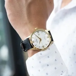 Ảnh Đồng hồ nam dây da Festina F20010/2 chống nước 10 ATM có thể bơi lặn, có lịch ngày, mặt kính Sapphire chống xước cao cấp 2