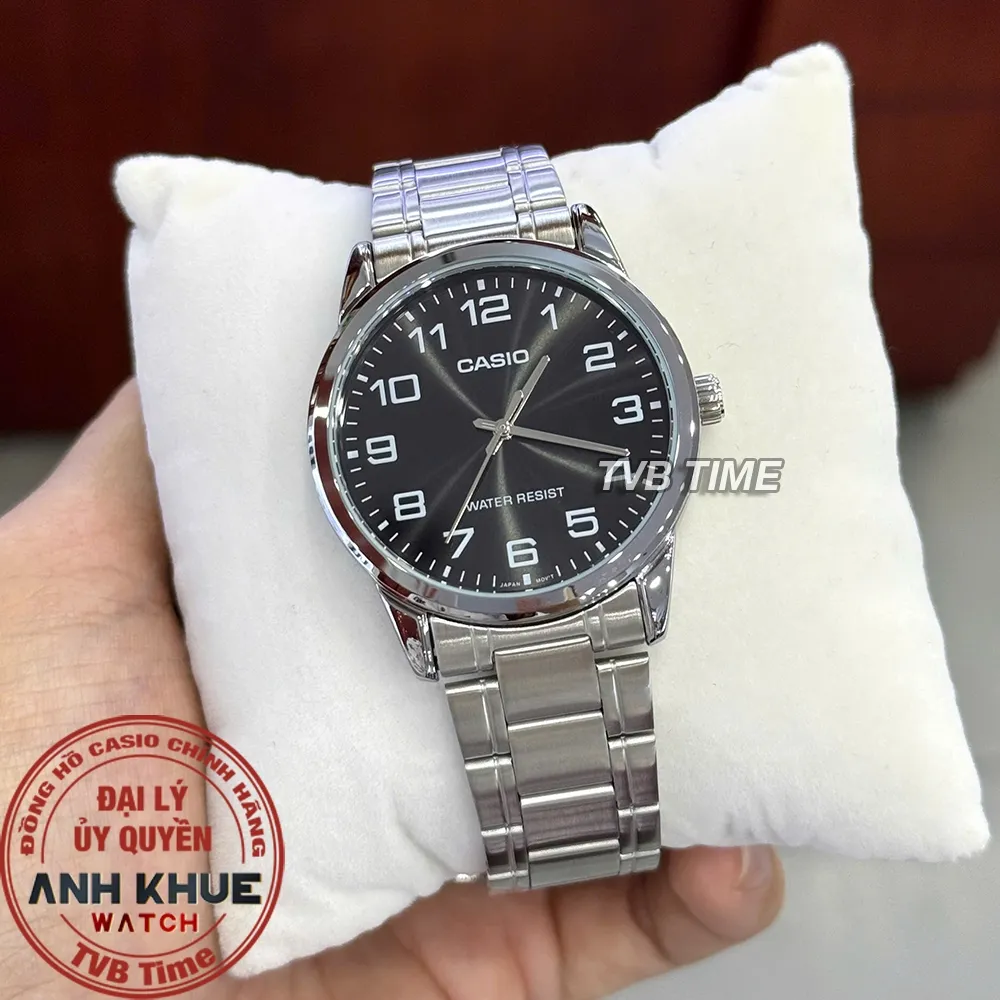 Ảnh Đồng hồ nam dây kim loại Casio chính hãng MTP-V001D-1BUDF (38mm) 2