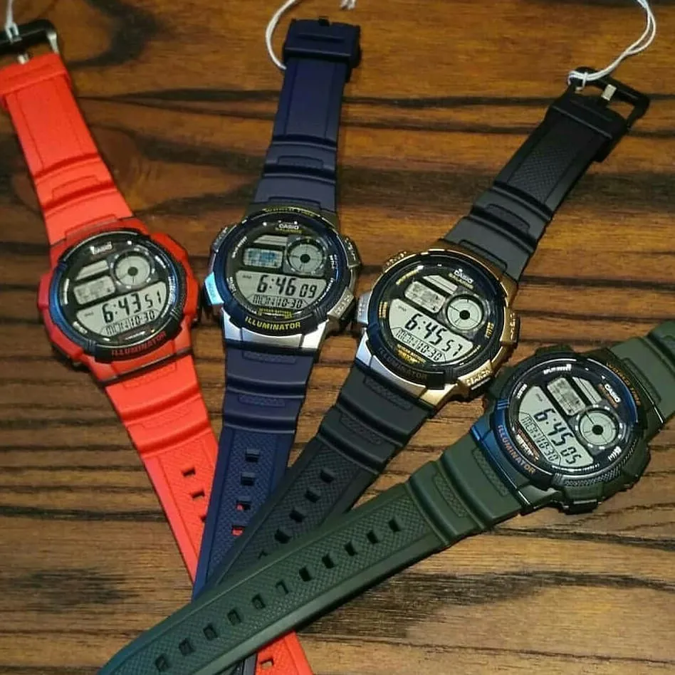 Ảnh Đồng hồ Nam dây nhựa Casio AE-1000 chính hãng bảo hành 1 năm Pin trọn đời 2