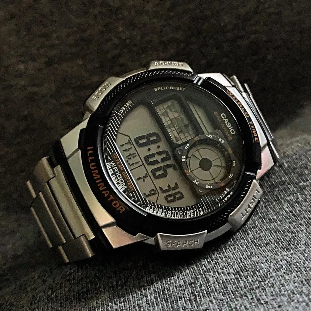 Ảnh Đồng hồ Nam dây nhựa Casio AE-1000 chính hãng bảo hành 1 năm Pin trọn đời 3