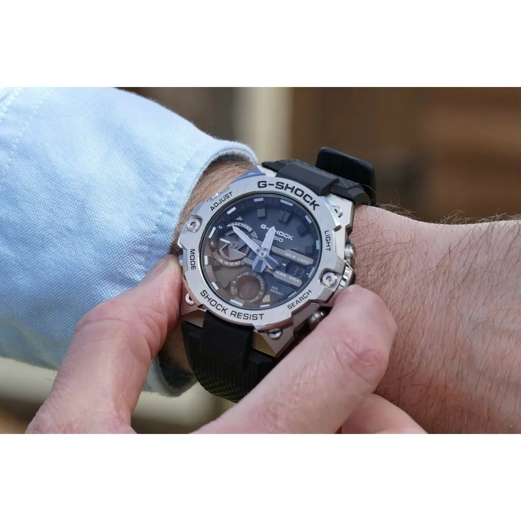Ảnh Đồng hồ Nam Dây nhựa Casio G-Shock GST-B400-1ADR chính hãng bảo hành 5 năm Pin trọn đời 2
