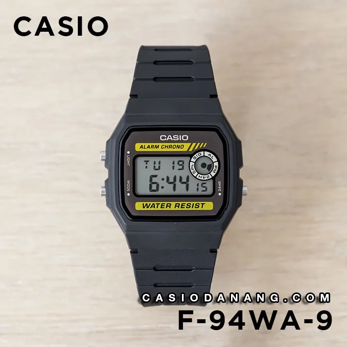 Ảnh Đồng hồ nam dây nhựa Casio chính hãng F-94WA-9HDG (33mm) 2