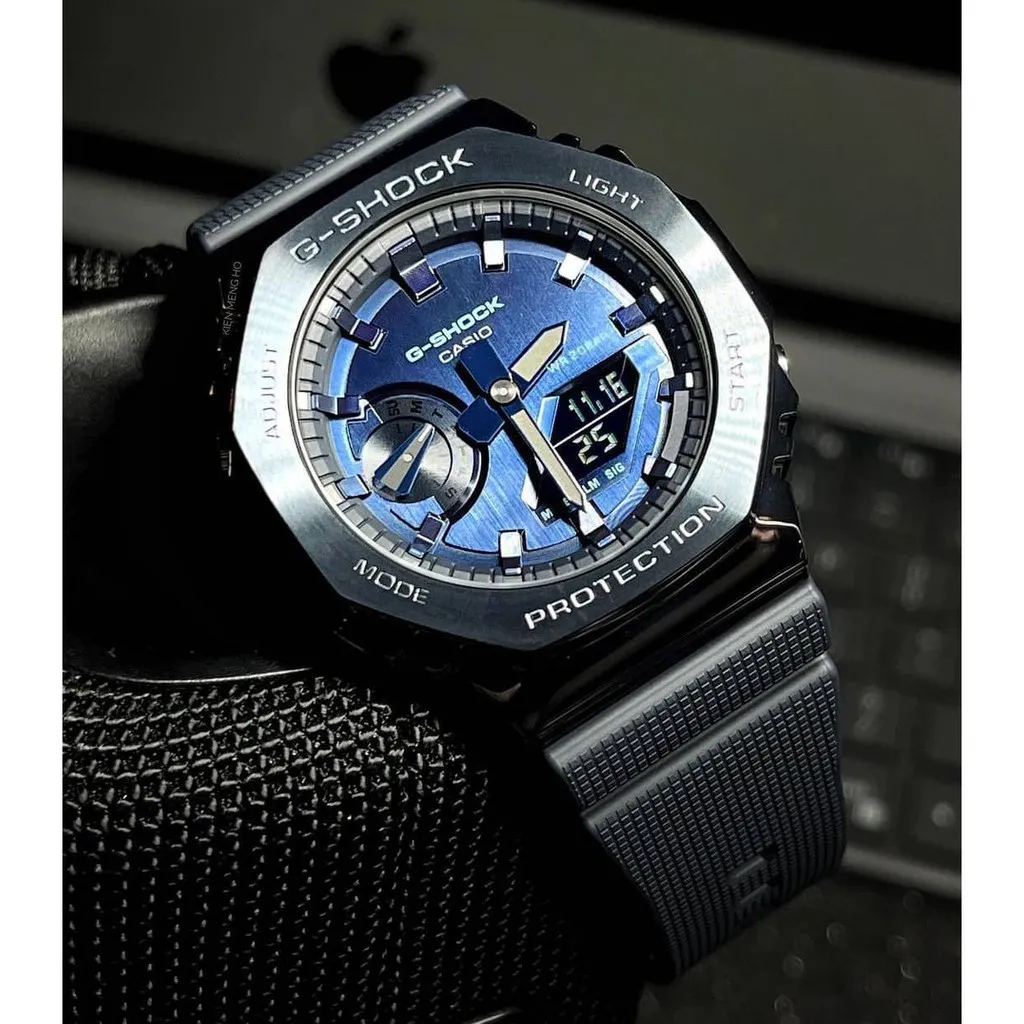 Ảnh Đồng hồ Nam Dây nhựa Casio G-Shock GM-2100N-2ADR chính hãng bảo hành 5 năm Pin trọn đời 1