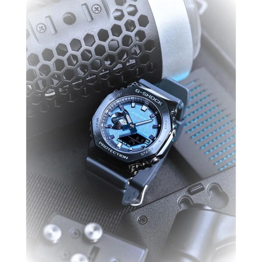 Ảnh Đồng hồ Nam Dây nhựa Casio G-Shock GM-2100N-2ADR chính hãng bảo hành 5 năm Pin trọn đời 4