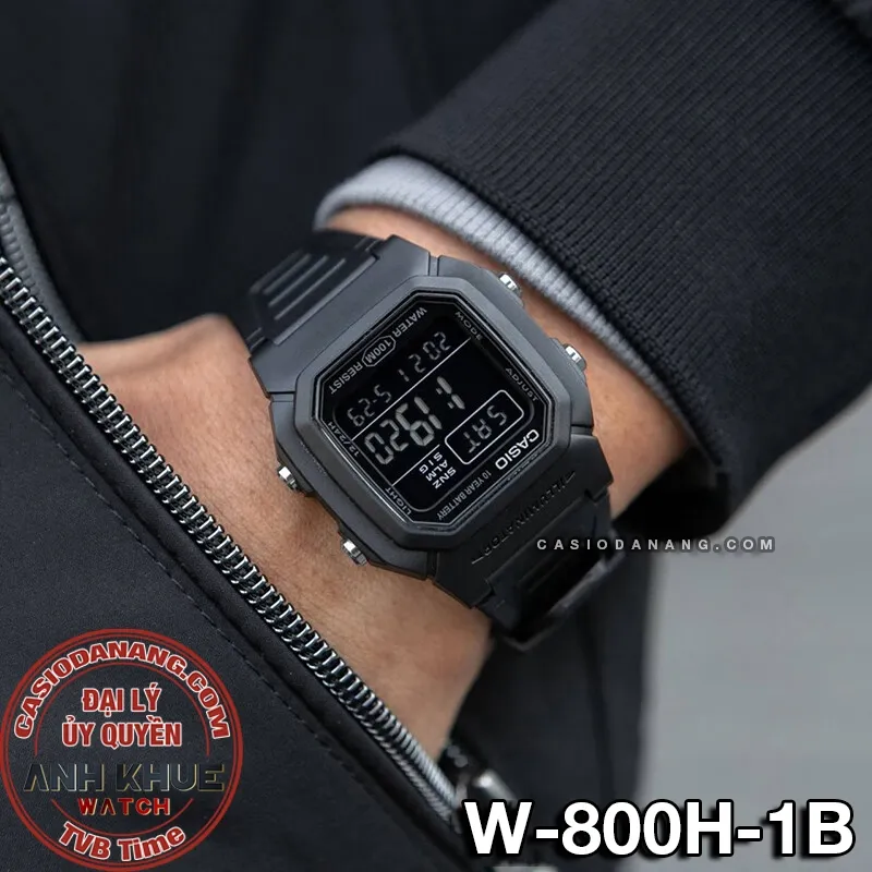 Ảnh Đồng hồ nam dây nhựa Casio chính hãng W-800 Series (36mm) 4