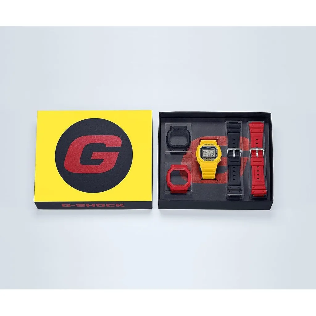 Ảnh Đồng hồ Nam Dây nhựa Casio G-Shock DWE-5600R-9DR chính hãng bảo hành 5 năm Pin trọn đời 3
