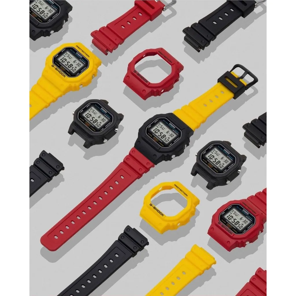 Ảnh Đồng hồ Nam Dây nhựa Casio G-Shock DWE-5600R-9DR chính hãng bảo hành 5 năm Pin trọn đời 4