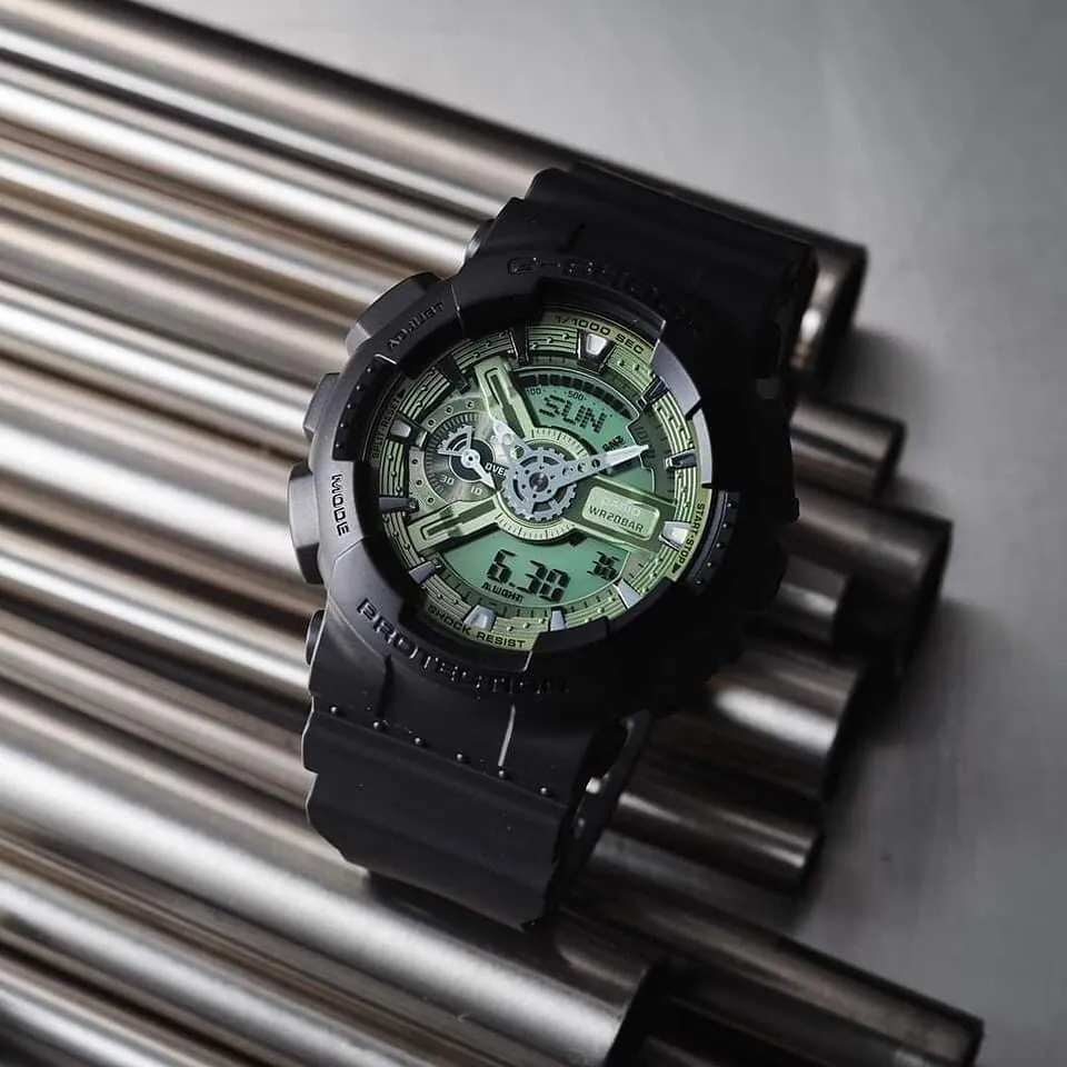 Ảnh Đồng hồ Nam Dây Nhựa Casio G-Shock GA-110CD-1A3DR chính hãng bảo hành 5 năm Pin trọn đời 3