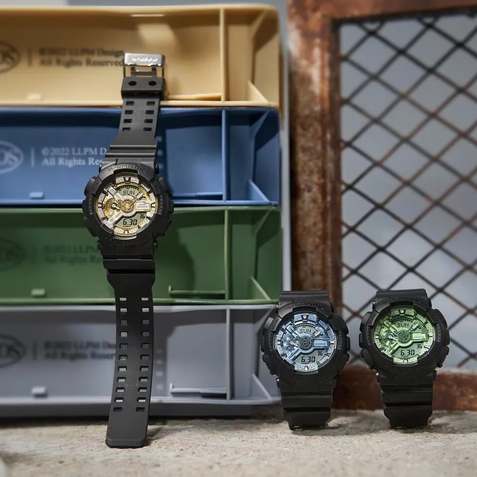 Ảnh Đồng hồ Nam Dây Nhựa Casio G-Shock GA-110CD-1A3DR chính hãng bảo hành 5 năm Pin trọn đời 4
