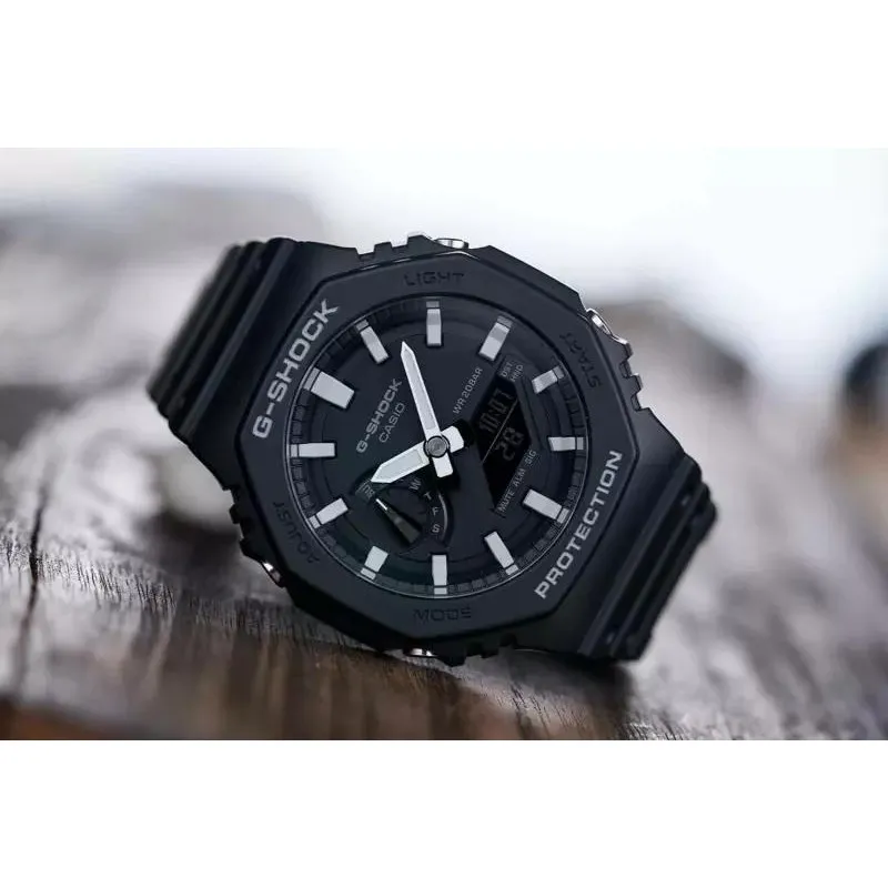 Ảnh Đồng hồ Nam Dây Nhựa Casio G-Shock GA-2100-1A chính hãng bảo hành 5 năm Pin trọn đời 3