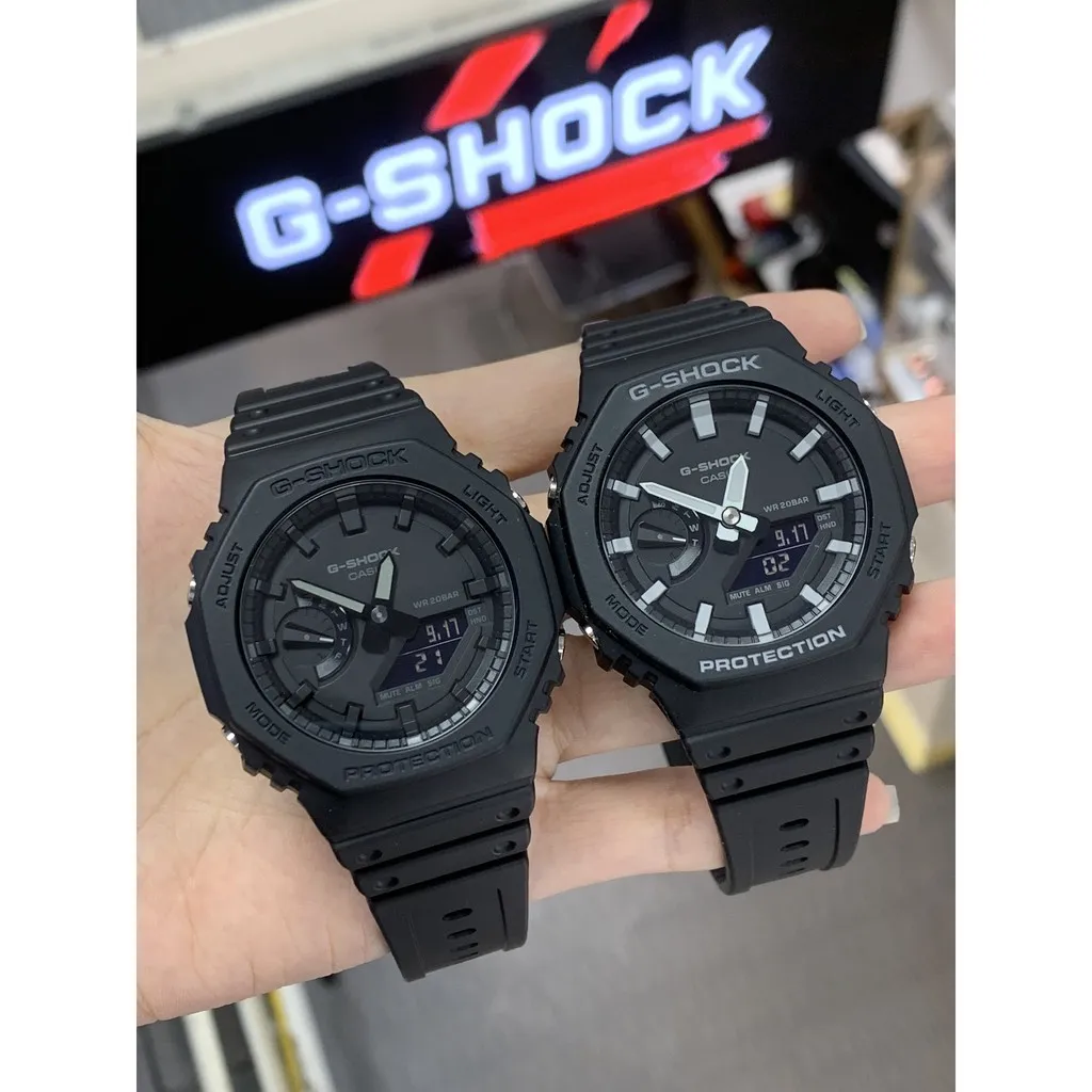 Ảnh Đồng hồ Nam Dây Nhựa Casio G-Shock GA-2100-1A chính hãng bảo hành 5 năm Pin trọn đời 4