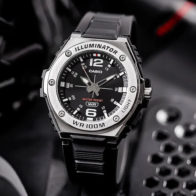 Ảnh Đồng hồ Nam dây nhựa Casio MWA-100H-1AVDF chính hãng bảo hành 1 năm Pin trọn đời 2