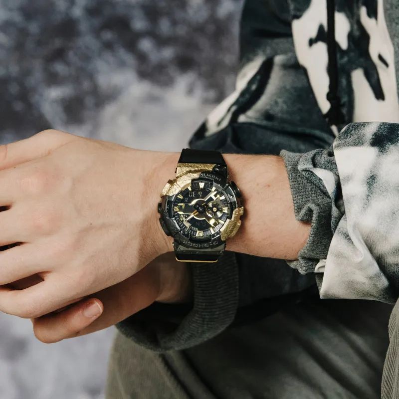 Ảnh Đồng hồ nam dây nhựa G-Shock GM-114GEM-1A9DR chính hãng Bảo hành 5 năm Pin trọn đời 2