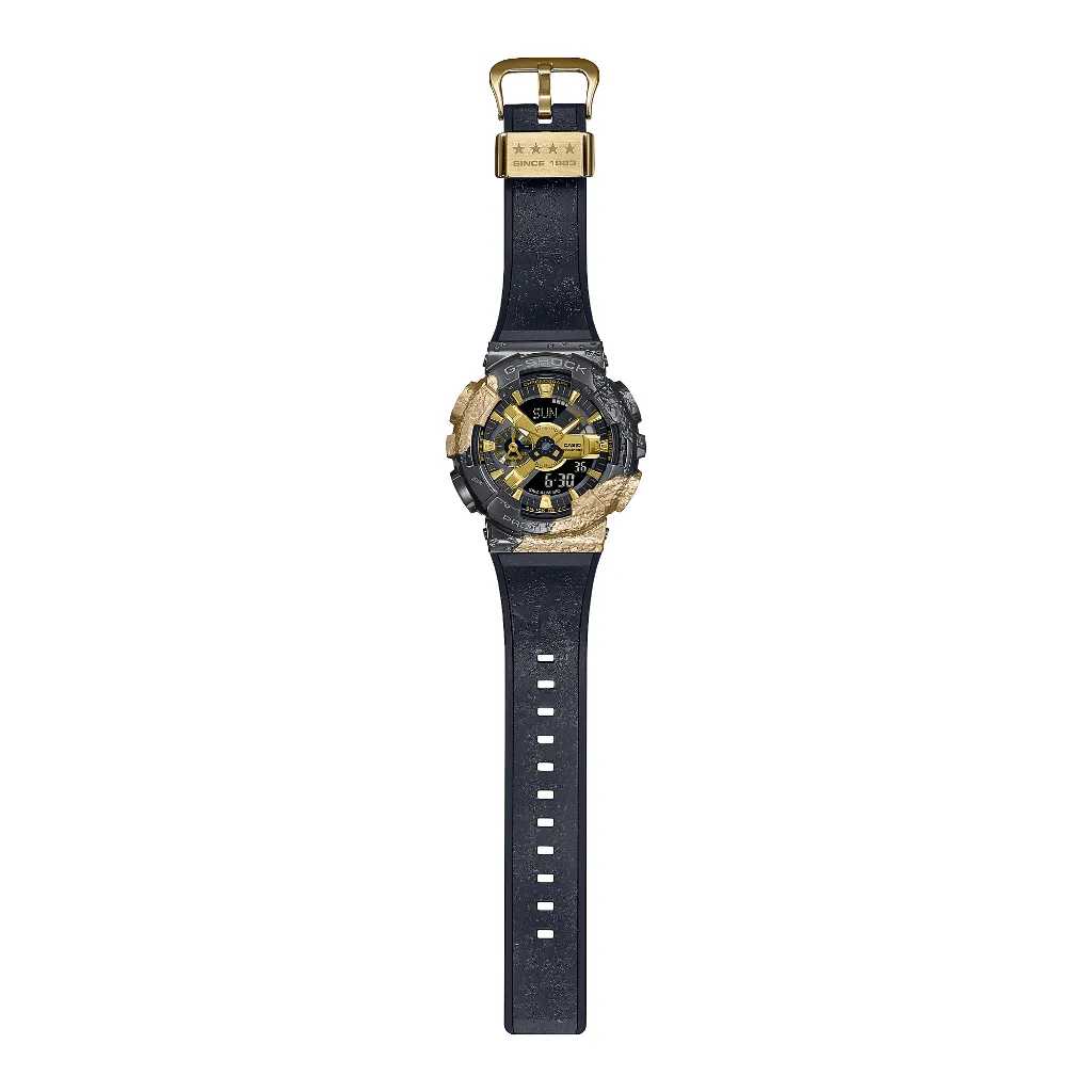 Ảnh Đồng hồ nam dây nhựa G-Shock GM-114GEM-1A9DR chính hãng Bảo hành 5 năm Pin trọn đời 4
