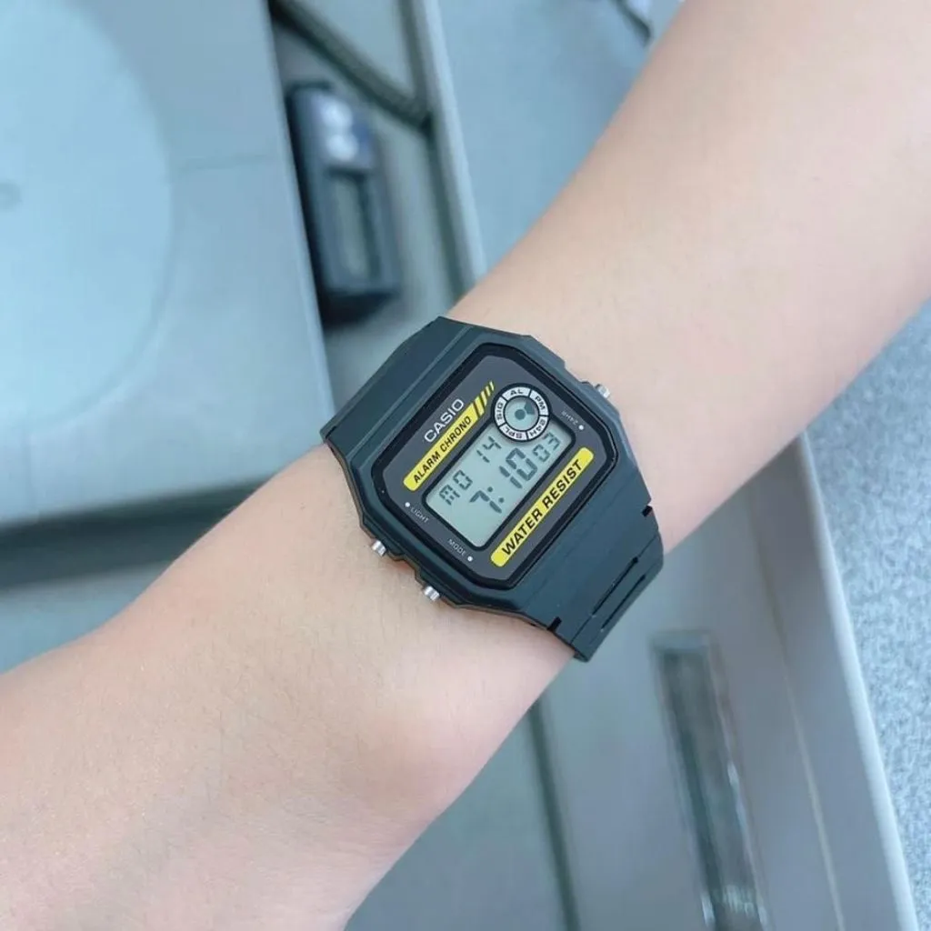 Ảnh Đồng hồ nam dây nhựa huyền thoại Casio chính hãng Anh Khuê F-94WA-9DG 3