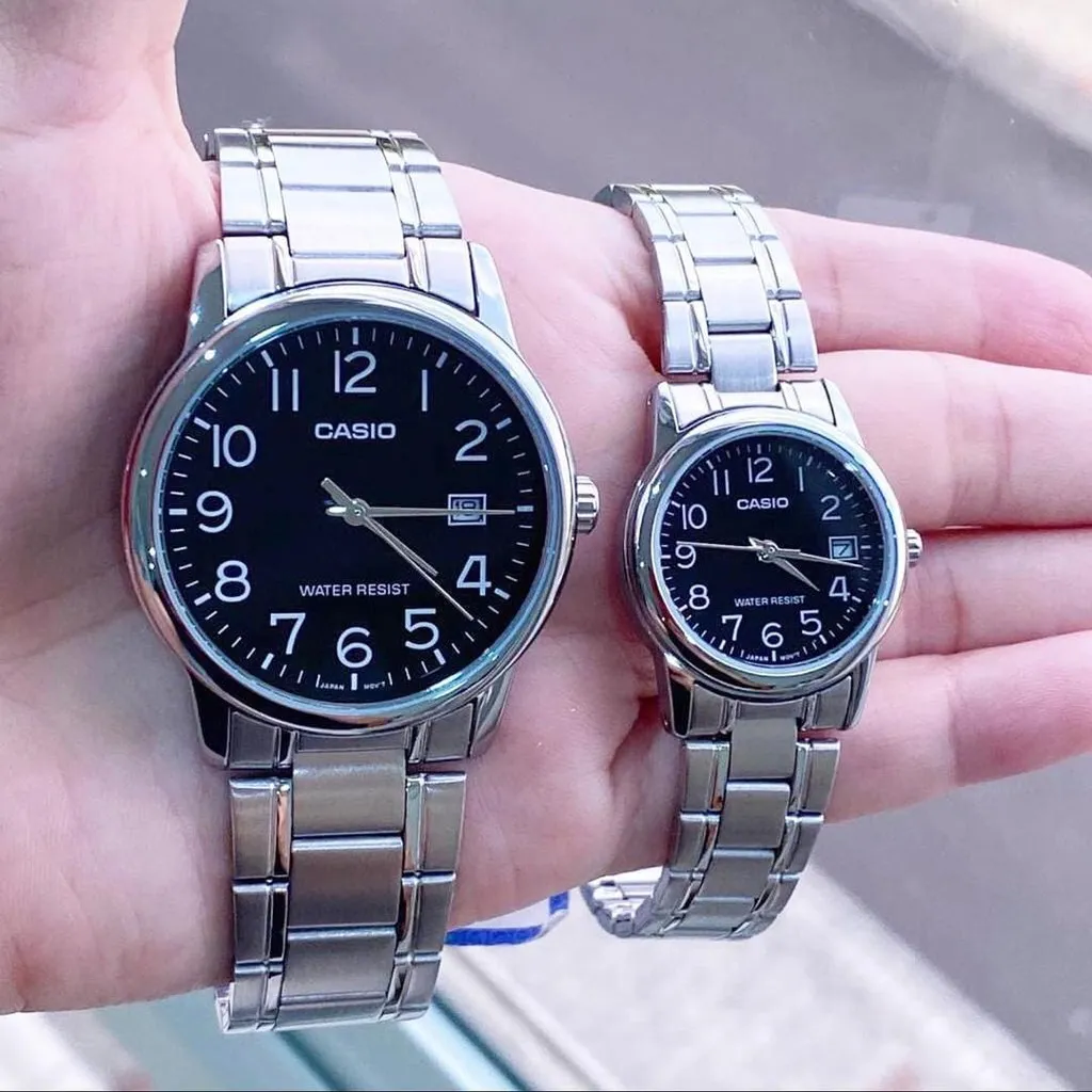 Ảnh Đồng hồ Nam dây thép Casio MTP-V002 chính hãng bảo hành 1 năm Pin trọn đời 2