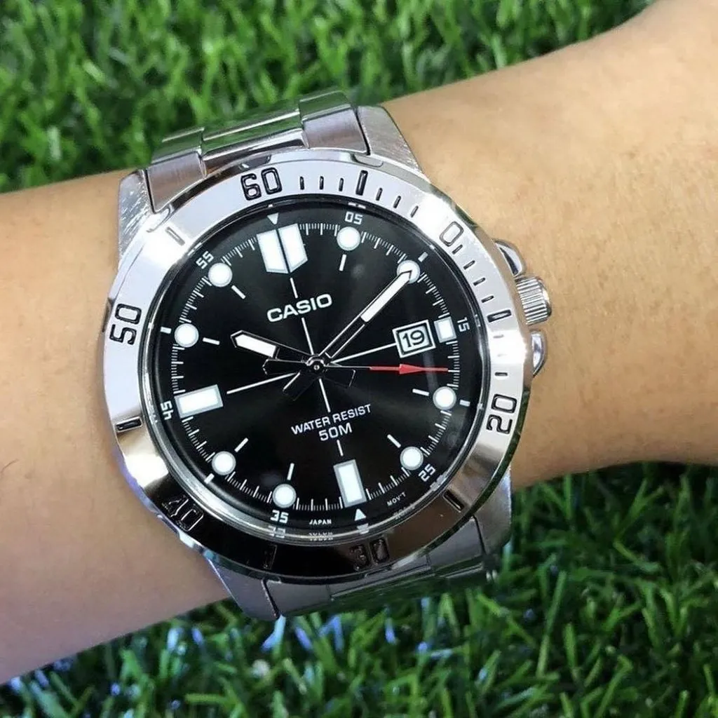 Ảnh Đồng hồ Nam dây thép Casio MTP-VD01 chính hãng bảo hành 1 năm Pin trọn đời 1