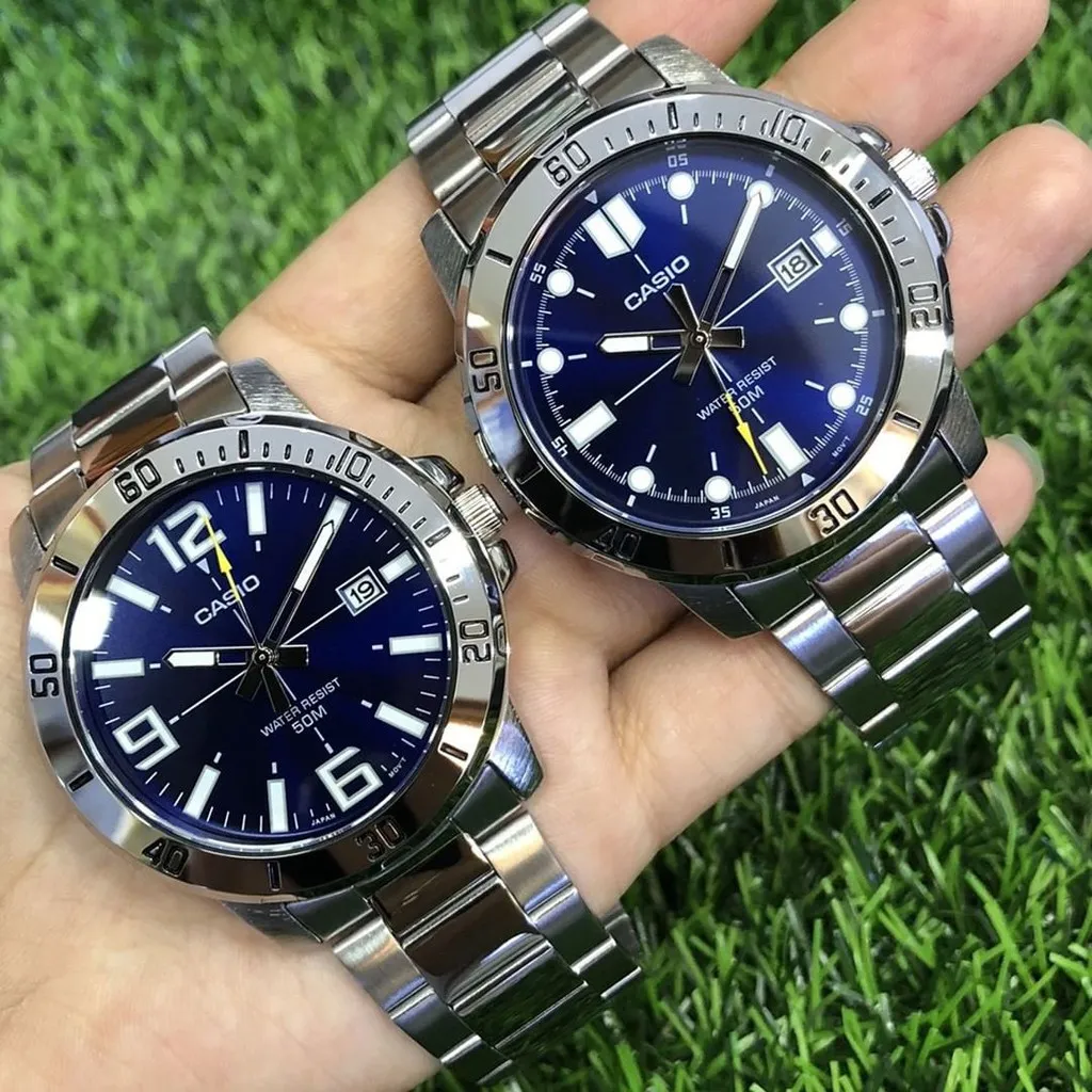 Ảnh Đồng hồ Nam dây thép Casio MTP-VD01 chính hãng bảo hành 1 năm Pin trọn đời 3