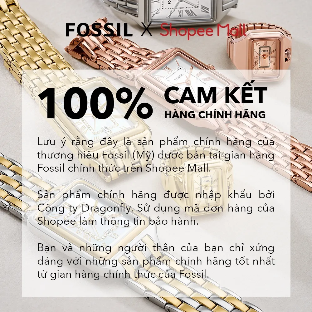 Ảnh Đồng hồ nam Fossil EVERETT màu GOLD 42MM FS6090 4