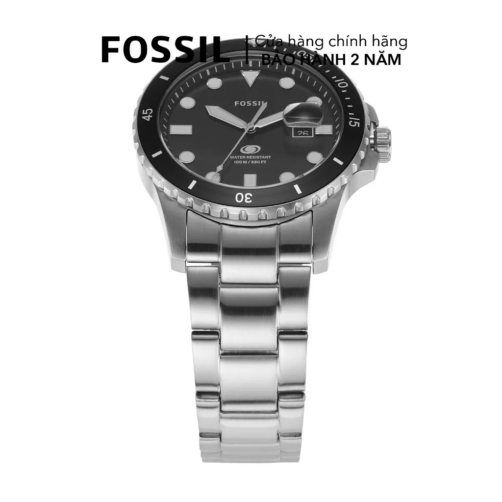 Ảnh Đồng hồ nam Fossil FOSSIL BLUE FS6032 dây Thép không gỉ màu Bạc 42MM 1