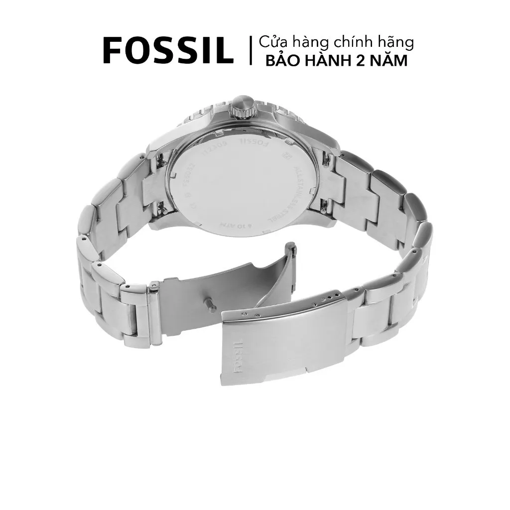 Ảnh Đồng hồ nam Fossil FOSSIL BLUE FS6032 dây Thép không gỉ màu Bạc 42MM 4
