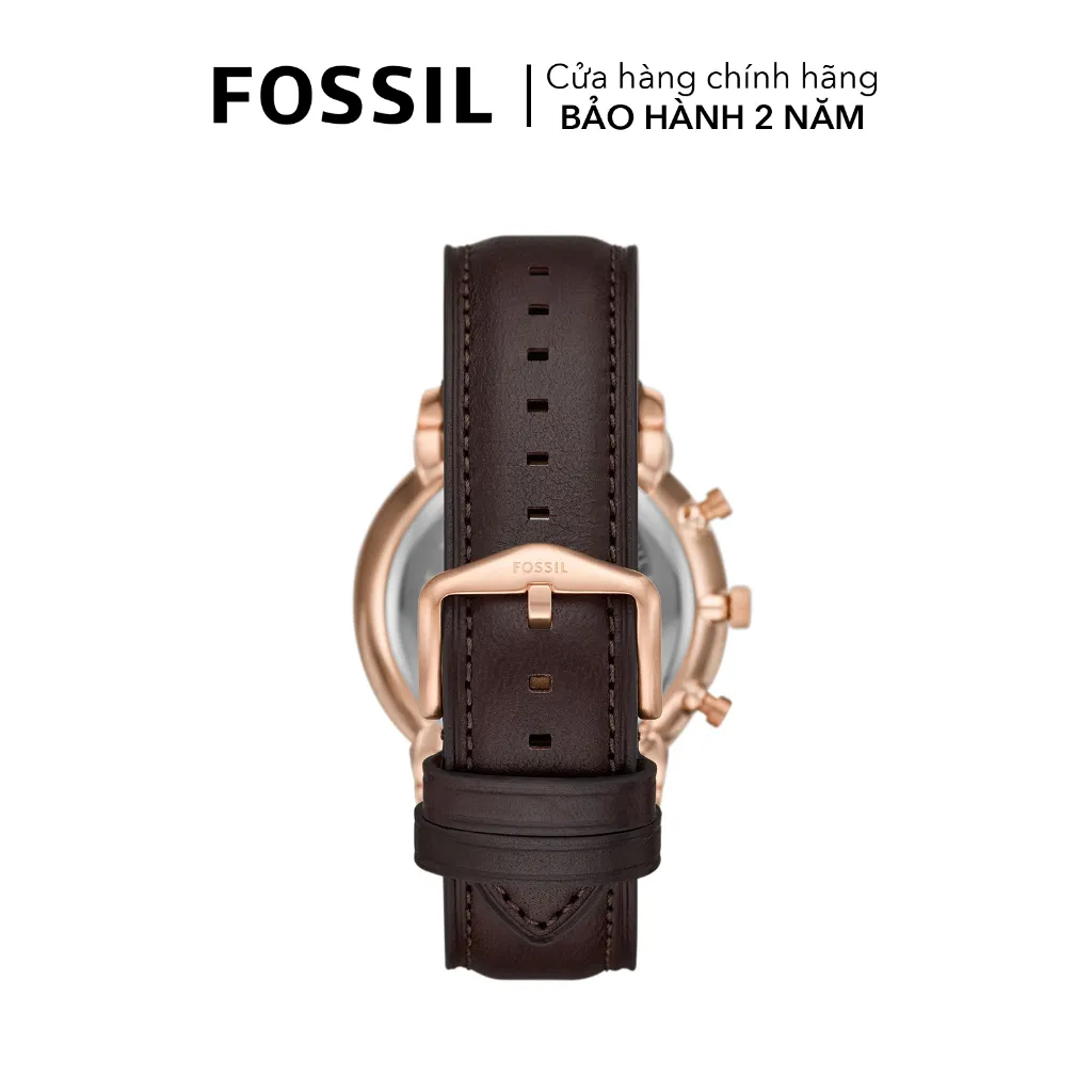 Ảnh Đồng hồ nam Fossil NEUTRA Chronograph 44mm mặt xanh lá, dây da FS6073 2