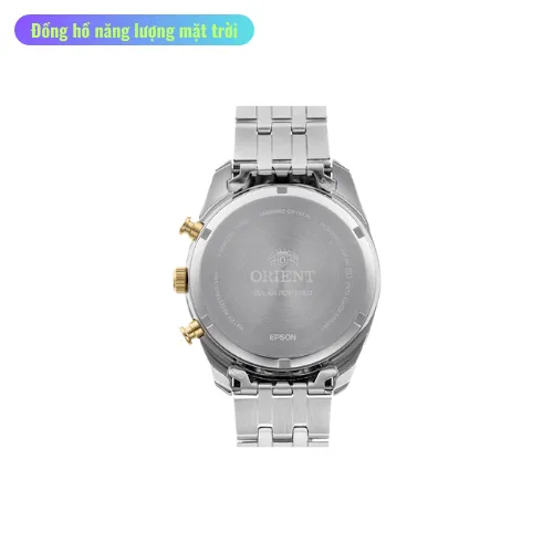 Ảnh Đồng Hồ Nam ORIENT Contemporary Solar Chronograph RA-TX030, mặt kính Sapphire chống xước, khung viền thép không gỉ chắc 3