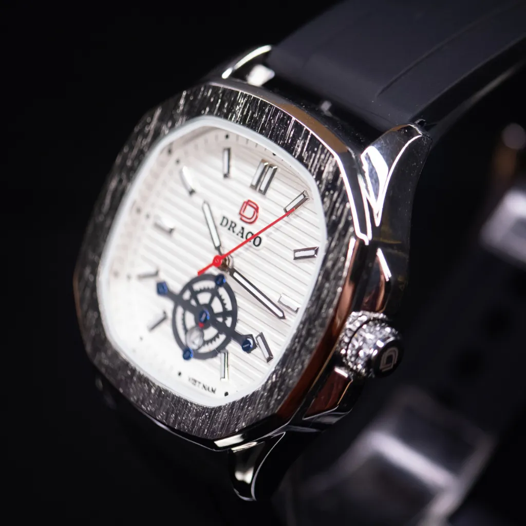 Ảnh Đồng Hồ Nam - Thương Hiệu Việt Draco D22-DD06 - " Decision" Bạc - đồng hồ thể thao nam, chính hãng 2