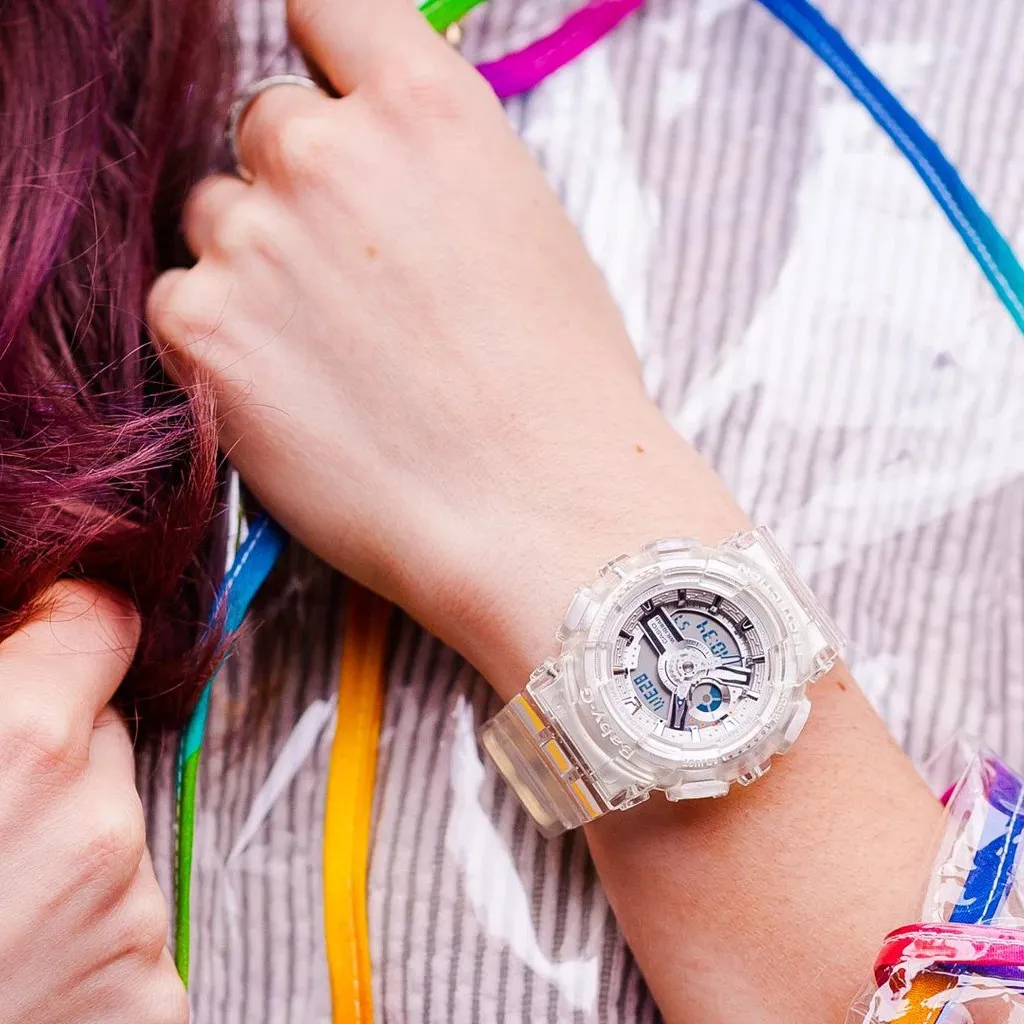 Ảnh Đồng Hồ Nữ Casio Dây Nhựa BABYG BA-110CR-7ADR Chính Hãng 2