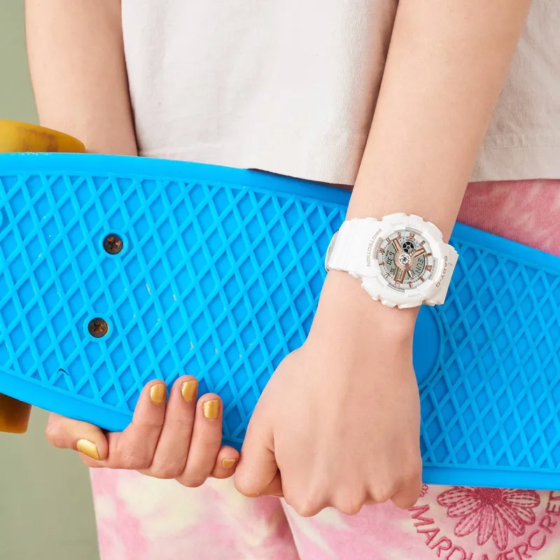 Ảnh Đồng Hồ Nữ Casio Dây Nhựa BABYG BA-110XRG-7ADR Chính Hãng 3