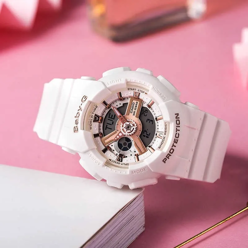 Ảnh Đồng Hồ Nữ Casio Dây Nhựa BABYG BA-110XRG-7ADR Chính Hãng 4