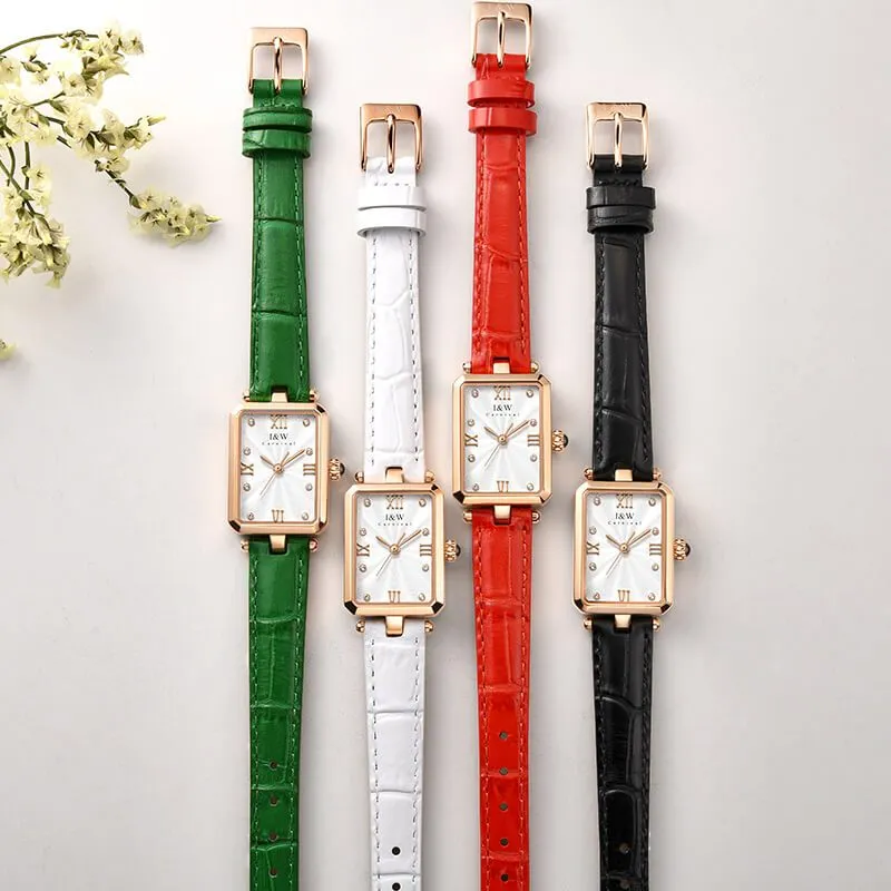 Ảnh Đồng hồ nữ chính hãng IW Carnival IW631L-1,Kính sapphire,chống xước,Chống nước30m,BH24 tháng,Máy điện tử(pin),dây da 4