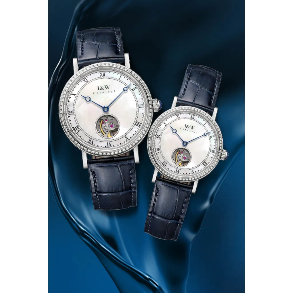 Ảnh Đồng hồ nữ chính hãng IW Carnival IW626G-2,kính sapphire,chống xước,chống nước 30m,Bh 24 tháng,máy cơ (automatic) 1