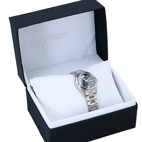 Ảnh Đồng Hồ Nữ Citizen Dây Thép Không Gỉ EQ0591-56E - Mặt Đen 3