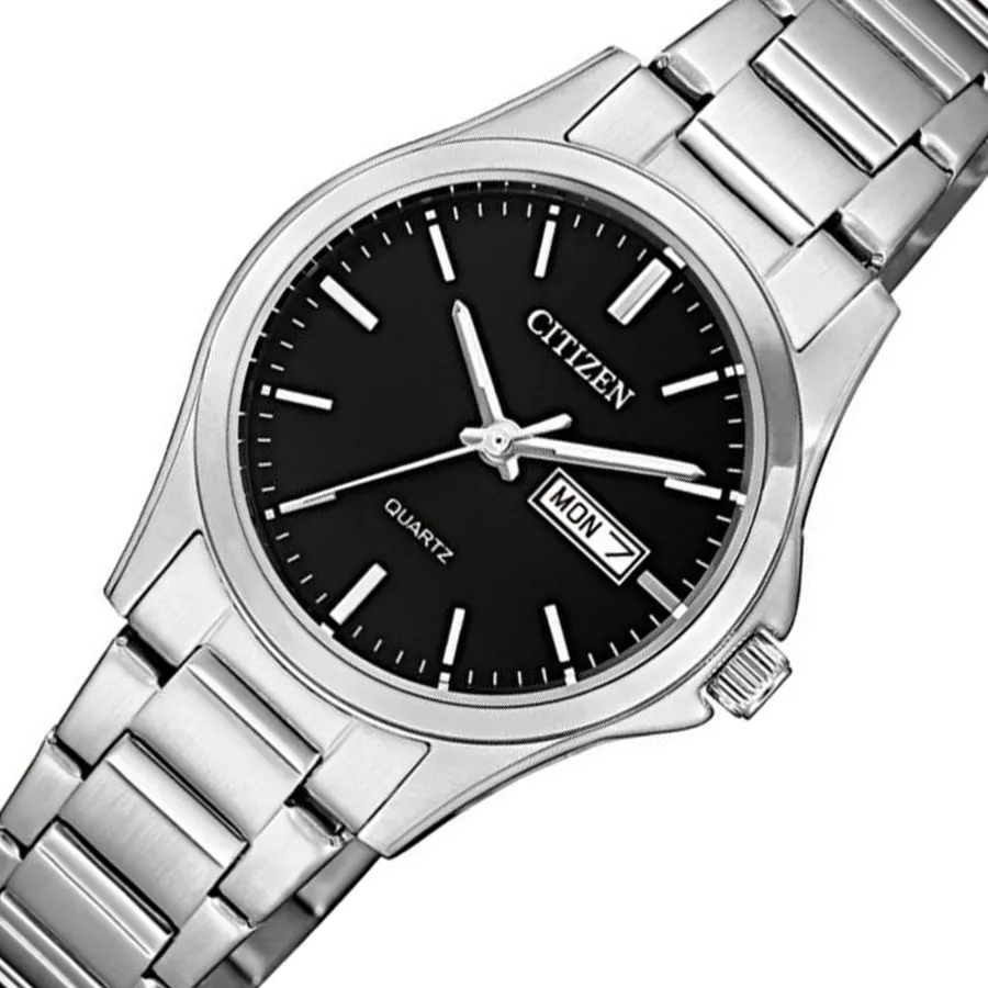 Ảnh Đồng Hồ Nữ Citizen Dây Thép Không Gỉ EQ0591-81E - Mặt Đen 1