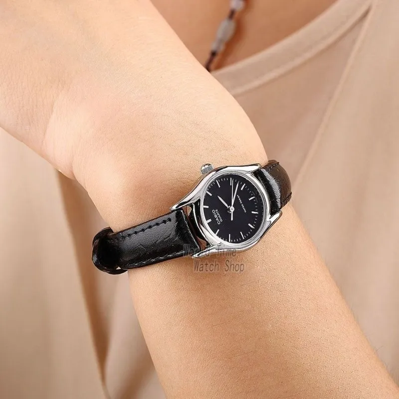 Ảnh Đồng hồ nữ dây da Casio chính hãng Anh Khuê LTP-1094E-1ARDF 2