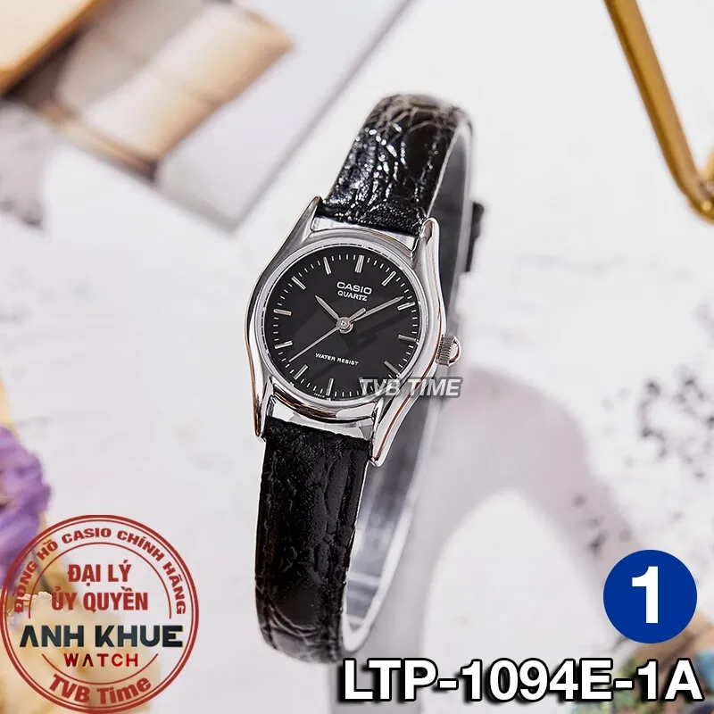 Ảnh Đồng hồ nữ dây da Casio chính hãng LTP-1094 Series (23mm) 3