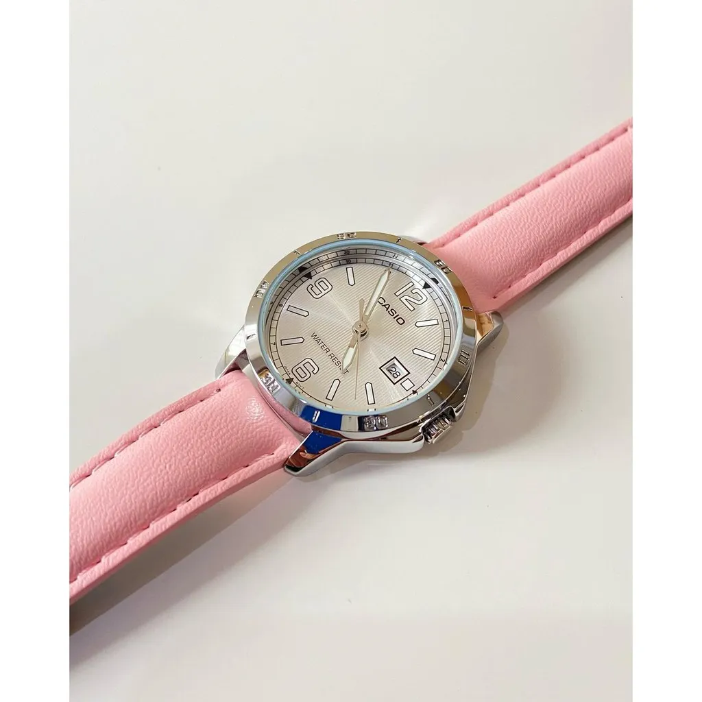 Ảnh Đồng hồ Nữ dây da Casio LTP-V004 chính hãng bảo hành 1 năm Pin trọn đời 3