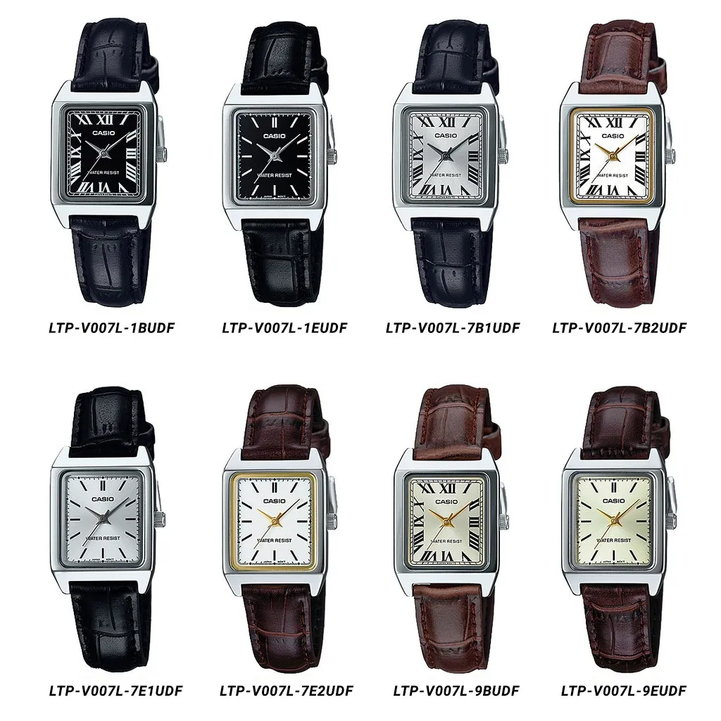 Ảnh Đồng hồ nữ dây da chính hãng Casio Anh Khuê Series LTP-V007 1