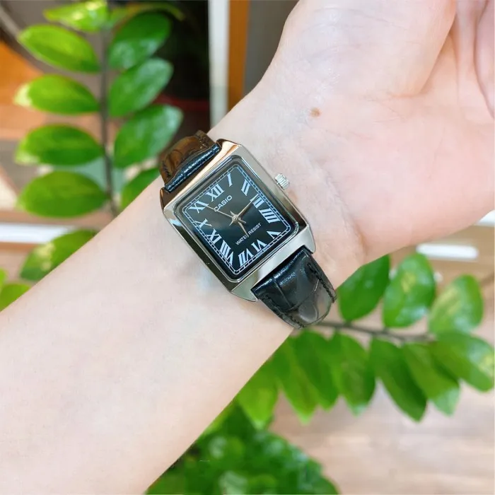Ảnh Đồng hồ nữ dây da chính hãng Casio Anh Khuê Series LTP-V007 2