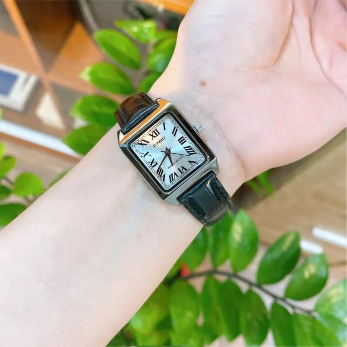 Ảnh Đồng hồ nữ dây da chính hãng Casio Anh Khuê Series LTP-V007 4