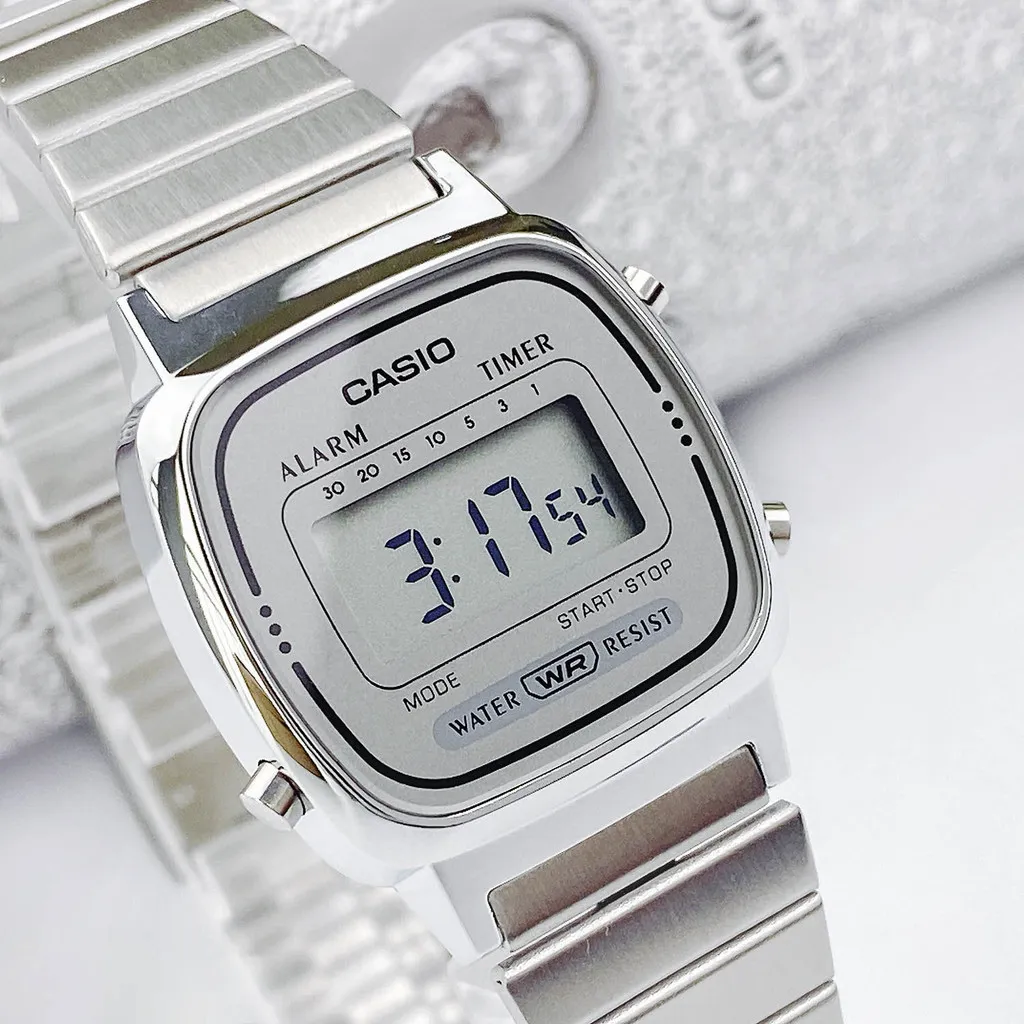 Ảnh Đồng hồ nữ dây kim loại Casio Anh Khuê LA670WA-7DF Chính Hãng 2