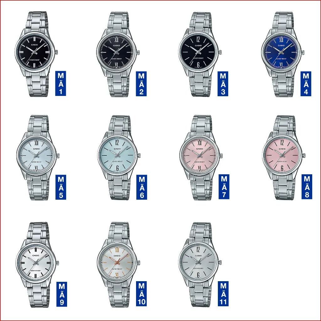 Ảnh Đồng hồ nữ dây kim loại Casio chính hãng LTP-V005 Series (28mm) 2