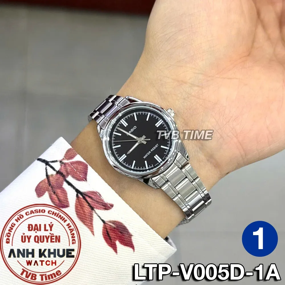 Ảnh Đồng hồ nữ dây kim loại Casio chính hãng LTP-V005 Series (28mm) 3