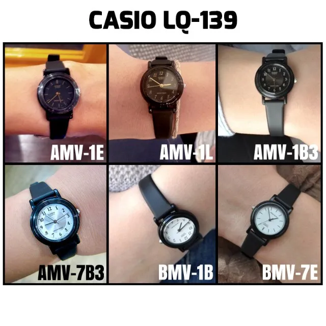 Ảnh Đồng hồ nữ dây nhựa Casio chính hãng Anh Khuê Series LQ-139 (9 màu sắc) 2